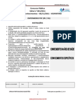 Caderno de Prova Enfermeiro PSF PDF