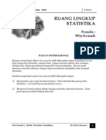Modul Statistik Pendidikan PDF