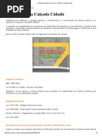 Prefeitura Municipal de Canoas - Programa Calçada Cidadã