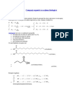 Compusi Organici Cu Actione Biologica