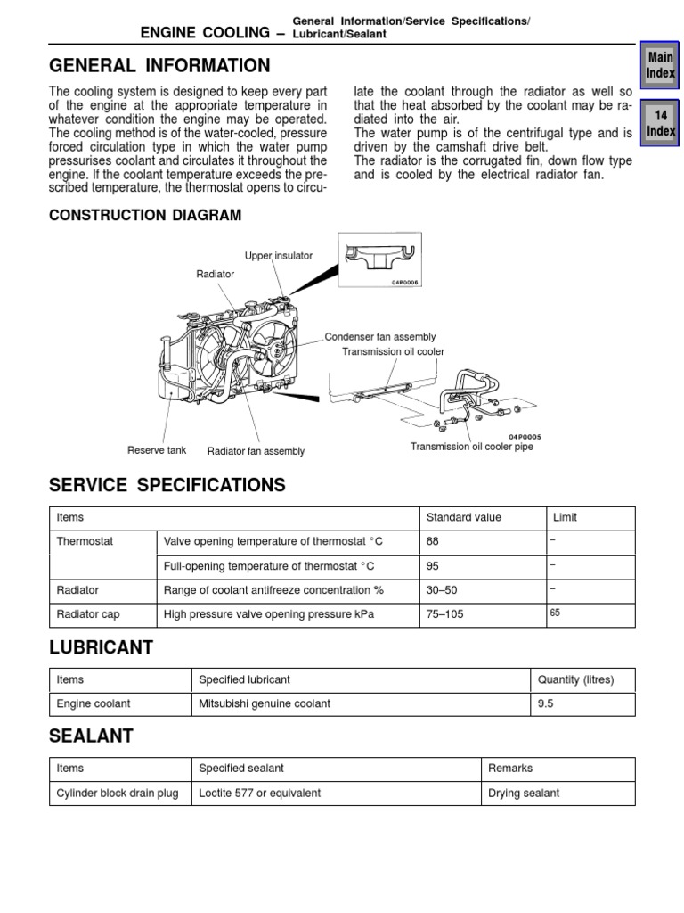 General Information: Engine Cooling | PDF