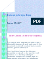 Familia Si Timpul Liber