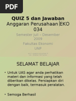 Hamsta - QUIZ 5 Anggaran (Soal-Jawaban)