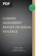 UNM Climate Assessment Report on Sexual Violence