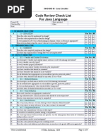 Java CheckList