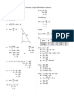 PAP Chapter 6 Test Review Solutions