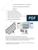 Alternativas de Descontaminacion Del Lago Titicaca PDF