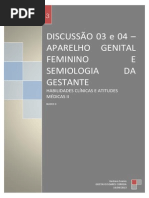 Habilidades Clinicas e Atitudes - Exame Ginecologico e Gestação