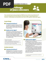 Infos Pratiques Jeux Concours Et Parainages