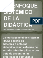 El Enfoque Sistémico de La Didáctica 20-10-Ceprobi