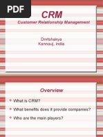 Download CRM Customer Relationship Management by dnrt09 SN25342618 doc pdf