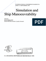 Marine Simulation and Ship Manoeuvrability: M.S.Chislett