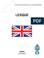 1 Lexique Français-Anglais