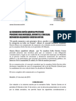 Comunicado Sofia Gaviria PDF