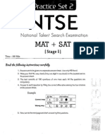 NTS Stage 2 Sample Paper