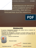 Curs 2 - Tensometrie Electrorezistiva PDF