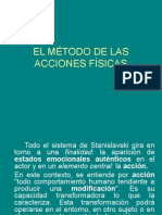 Método de Las Acciones Físicas