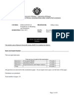 Csi 4124 Final Sample Solution A