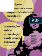 Origens Norte-Americanas Do Pentecostalismo Brasileiro