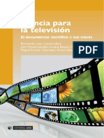 Ciencia para La Televisión El Documental Científico y Sus Claves PDF