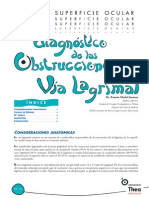 Diagnóstico de Las Obstrucciones de La Vía Lagrimal