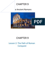 chapter 9- the ancient romans- lesson 2 3