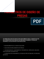 Parametros Del Diseño de Presas PDF