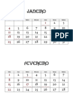Calendário Civil 2015