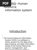 Download HRIS- Human Resource Information System by manpreet_msa SN25346149 doc pdf