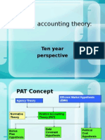 Positive Accounting Theory (PAT)