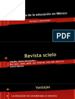Perspectiva de La Educacin en Mexico