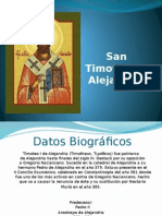 San Timoteo de Alejandría.pptx