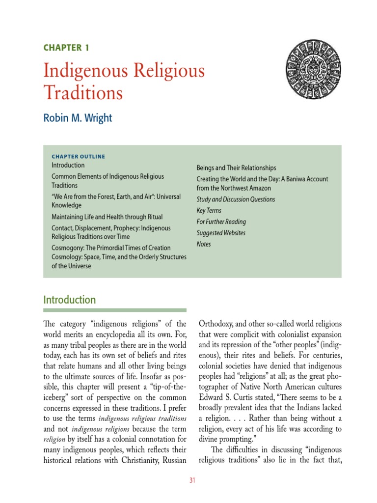 Indigenous Religious Traditions of The World | PDF | Indigenous Peoples ...