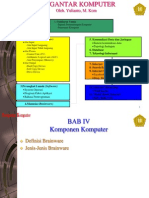 Bab 4 Komponen Komputer-Brainware PDF