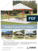 Portland Pyramid Roof Shelters: Classic Outdoor Pavilions