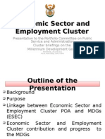 Economic Sector and Employment Cluster