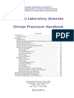 Medical Laboratory Clinical Practicum 000 PDF