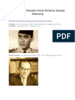 Nama Nama Presiden