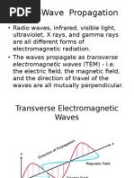 Radio-Wave Propagation: Electromagnetic Waves (TEM) - I.E