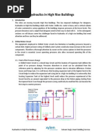 Water Supply Systems in High-Rise Buildings | PDF | Valve | Pump