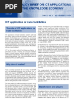 Download ICT application in trade facilitation by ICTdocs SN25349014 doc pdf
