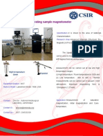 Vibrating Sample Magnetometer