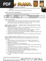 Download English - Yr 8 - Unit 2 - LA Task - The Hobbit by Bendigo South East College SN25349241 doc pdf