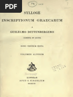 Dittenberger - Sylloge Inscriptionum Graecarum (3) .2.1917 PDF