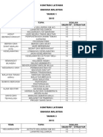 Kontrak Latihan BM THN 1