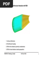 Vibroacoustic Fluid-Structure Interaction With FEM