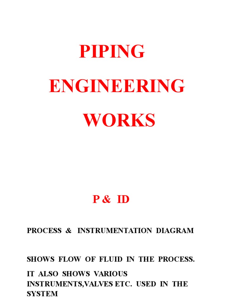 Piping Basics | PDF | Pipe (Fluid Conveyance) | Specification ...