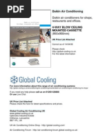 Download Daikin Cassette Type Systems 950950mm by Web Design Samui SN2534999 doc pdf