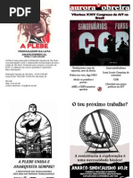 Revista Bimestral Anarcosindicalista Do SINDIVÁRIOS de Campinas