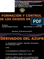 Formación y Control SOx